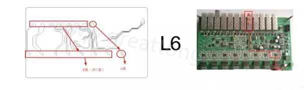 根據(jù)客戶端提供的信息，確認(rèn)為L6層光口8與芯片8之間的兩條差分阻抗線調(diào)試不通-深圳宏力捷