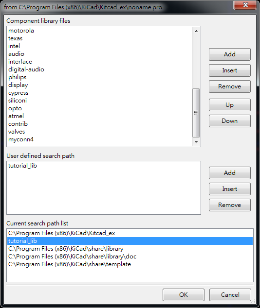 上下兩個視窗都Add 你的library ，在library browser 就可以找到你的library