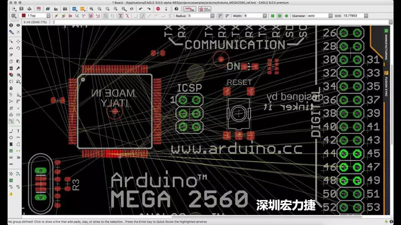 CadSoft EAGLE是一款專業(yè)的印刷電路板(PCB)設(shè)計(jì)軟件，低成本、便于使用、功能強(qiáng)大。