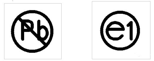 如果PCB板為無(wú)鉛制程，為了與有鉛的PCB區(qū)分開(kāi)來(lái)，通常會(huì)在板上標(biāo)注無(wú)鉛制程符號(hào)